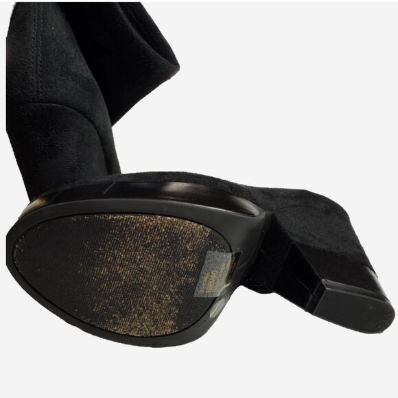 BCBGeneration “Kimba” Suede Platform Ankle Boots Size 10 Vintage Vibe - Picture 7 of 11